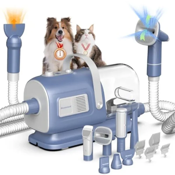 Dog Grooming Vacuum and Dryer Kit Blower for Pet Vacuum Grooming