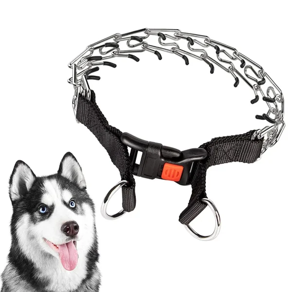 Prong Collar, No Pull Choke, Pinch for Dog Training