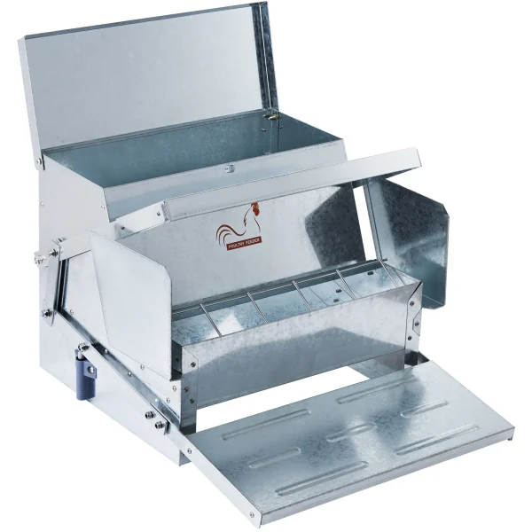 Automatic Chicken Galvanized Steel Poultry Feeder