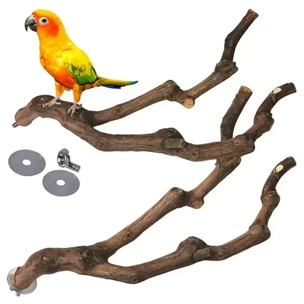 Parrot & Cockatiel  Stick & Parakeet Station Board Bite Claw Grinding Toy